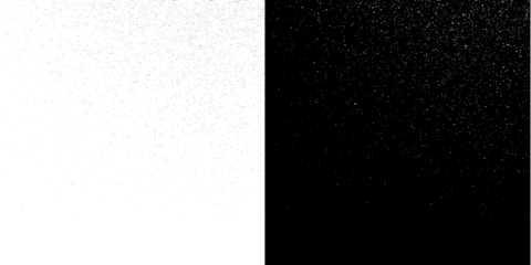 Snowflakes falling on a black background, isolated snowfall effect, festive Christmas background, white snow overlay for photo editing. PNG format. Realistic winter atmosphere.