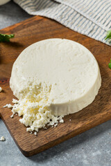 Organic Raw White Mexican Cotija Cheese