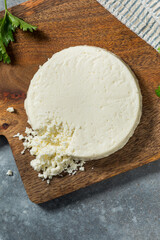 Organic Raw White Mexican Cotija Cheese