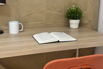 interiors, mesa, silla, habitaciones, designio, mobiliario, casa, modo de vivir, interior, estilo, libro, lectura