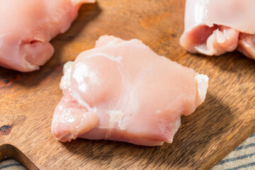 Free Range Raw Organic Boneless Skinless Chicken Thighs