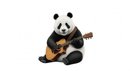  Charming Giant Panda Sitting