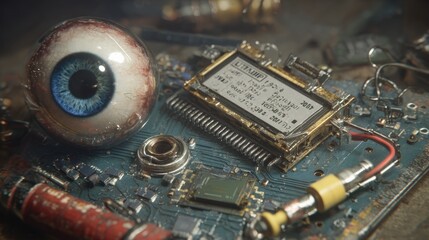 Digital eye and circuit board