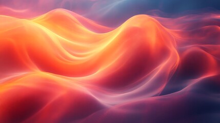 Abstract vibrant wavy background