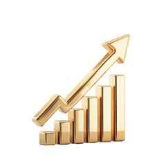 Gold chart showing upward trend