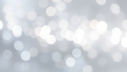 Obraz premium Soft Light Bokeh Effect with Circles Floating on a Light Background Creating a Dreamy and Calming Effect