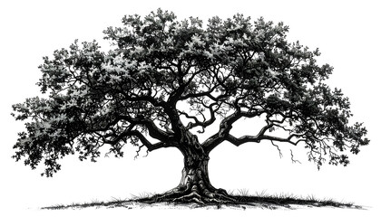 tree silhouette vector