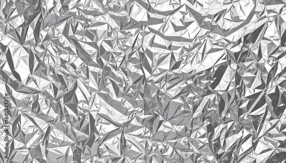 Aufkleber abstract background showing a texture of wrinkled foil with highlights and shadows creating a dynami