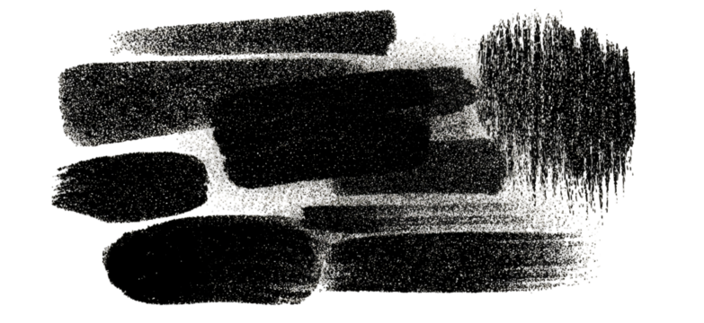 Abstract grayscale image of a hand or glove.  Grainy texture, layered dark gray shapes resembling fingers