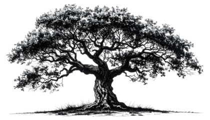 tree silhouette vector