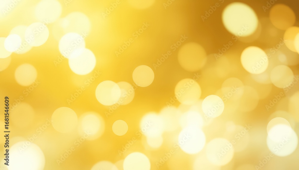 Poster golden abstract bokeh background with blurred lights creating a festive and magical feeling for use 