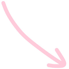 pink arrow element line 