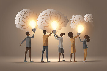 businessman with idea