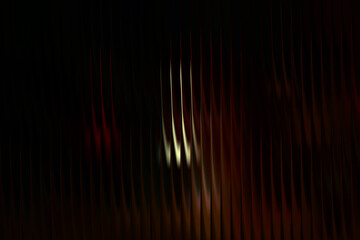 Abstract futuristic glowing blurred golden neon gradient background with dark elegant illumination waves, modern stylish wallpaper design for creative fantasy visuals and art projects