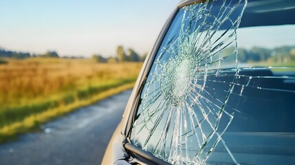 Car window damage repair cost auto glass replacement service shattered windshield fix insurance claim assistance