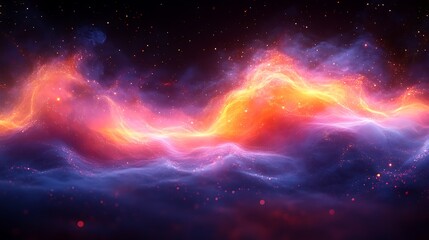 Fototapeta premium Abstract nebula design
