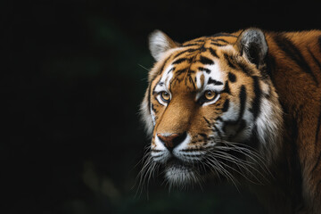 Obraz premium capture stunning portraits of top animals against minimalistic background with beautiful bokeh effects
