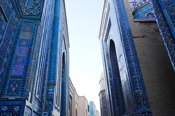 Shah-i-Zinda in Samarqand, Uzbekistan - ウズベキスタン サマルカンド...