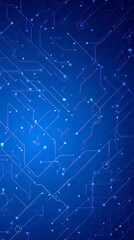 Neon Circuitry Echoes of Tomorrow