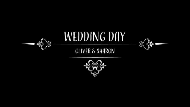 Minimal Wedding Romantic Title 06