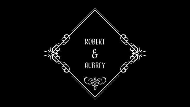 Minimal Wedding Romantic Title 04