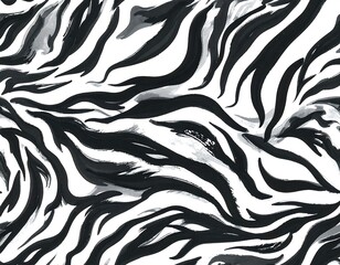 Abstract zebra print pattern