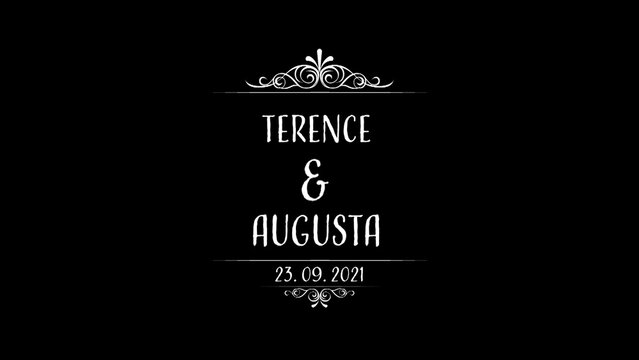 Minimal Wedding Romantic Title 05