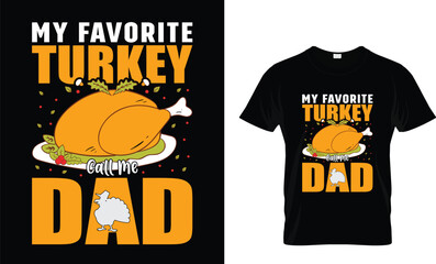 Thanksgiving t-shirt design (turkey)