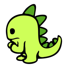 Stegosaurus Afraid Fearful Unhappy Argue Apologize Sad Sorry