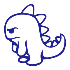 Stegosaurus Angry Mad Dinosaur Evil Sad Dino Frustrated