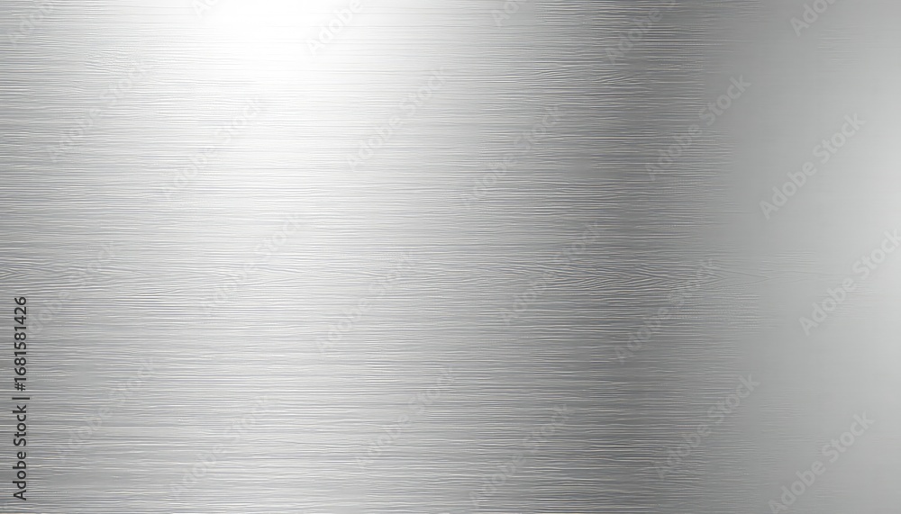 Aufkleber subtle silver gradient backdrop with delicate horizontal brushed texture providing a metallic appear