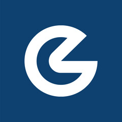 Fototapeta premium letter G minimal logo icon design template