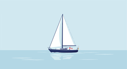 Sailboat Illustration (1)