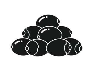 Illustration of a pile of lotus seeds