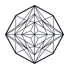 vector illustration of a diamond