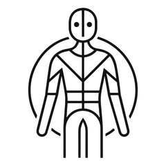 vector illustration of a man