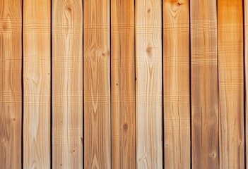 Fototapeta premium Rustic weathered brown wooden fence planks, natural texture, close-up, texture
