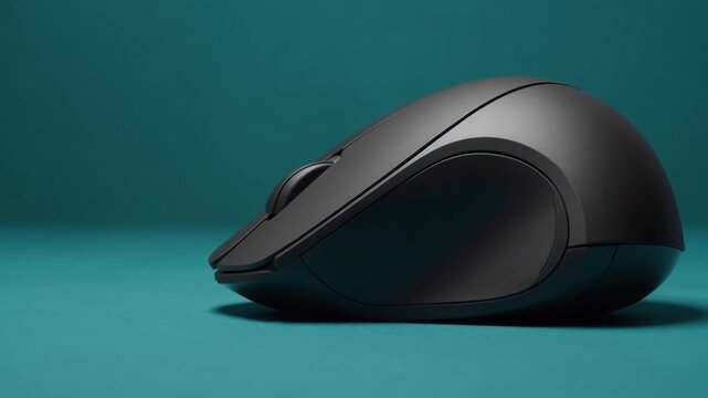 Cordless Pointing Device Placed Upon Multicolored Backdrop