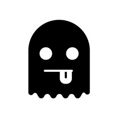 Ghost flat vector icon