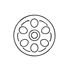 Obraz premium Hobbies & Leisure – Film Reel