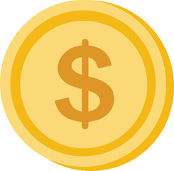 Obraz premium Golden Coin: This image presents a close-up of a gold coin, symbolizing wealth and financial prosperity.