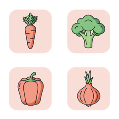 Vegetable Icons
