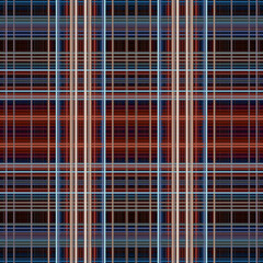 Seamless abstract background. Square pattern Scotland. Background from lines