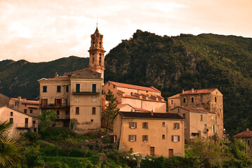 Village d'Omessa en Corse