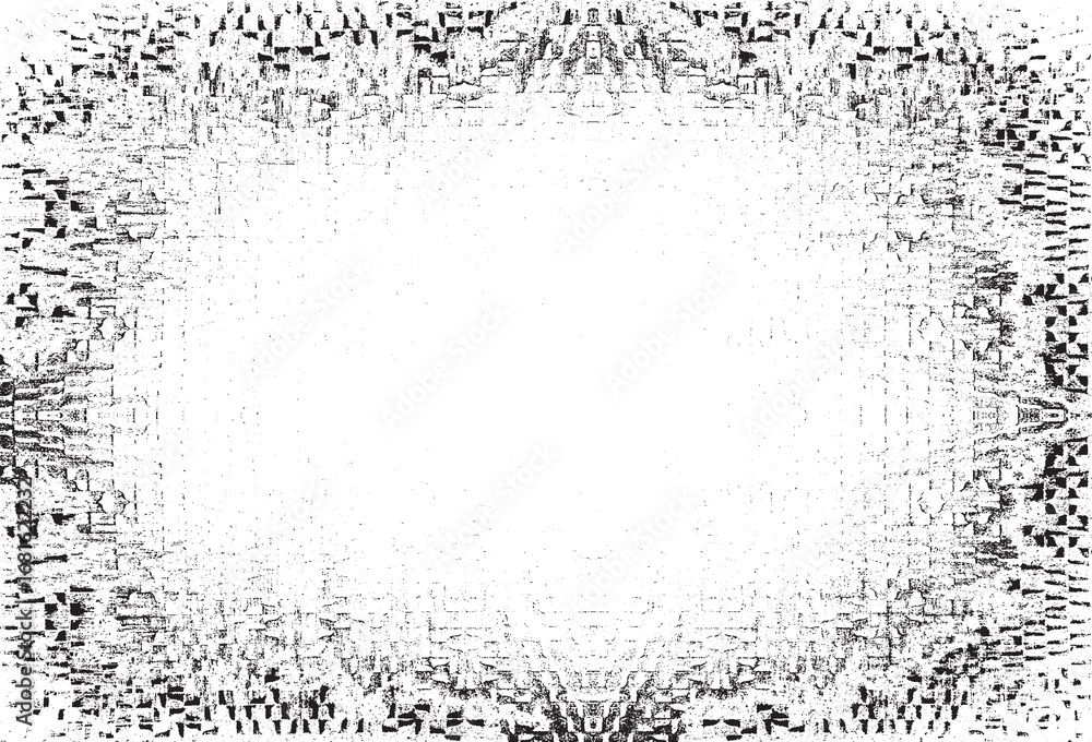 Poster grunge background with frame for text