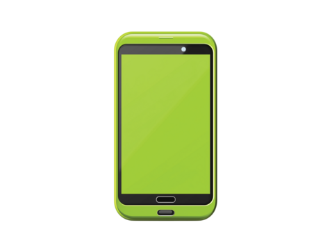 mobile phone icon isolated on transparent White background png