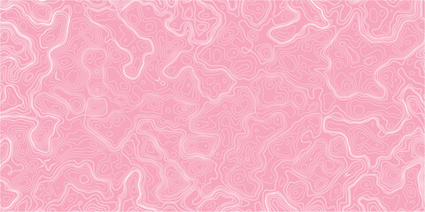 Organic abstract topographic map with smooth depth layers and vibrant color palette