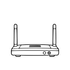 Fototapeta premium Technology Devices – Router 715