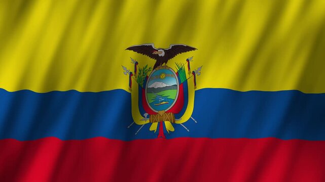 Celebrating Ecuador's national identity with flag and culture