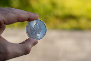 Silver is rising in value. Silver coins are becoming increasingly popular among individual investors, especially 1 (one) OZ coins.